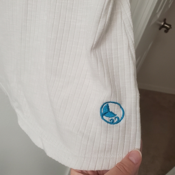 White Racerback Tank - Picture 3 of 4